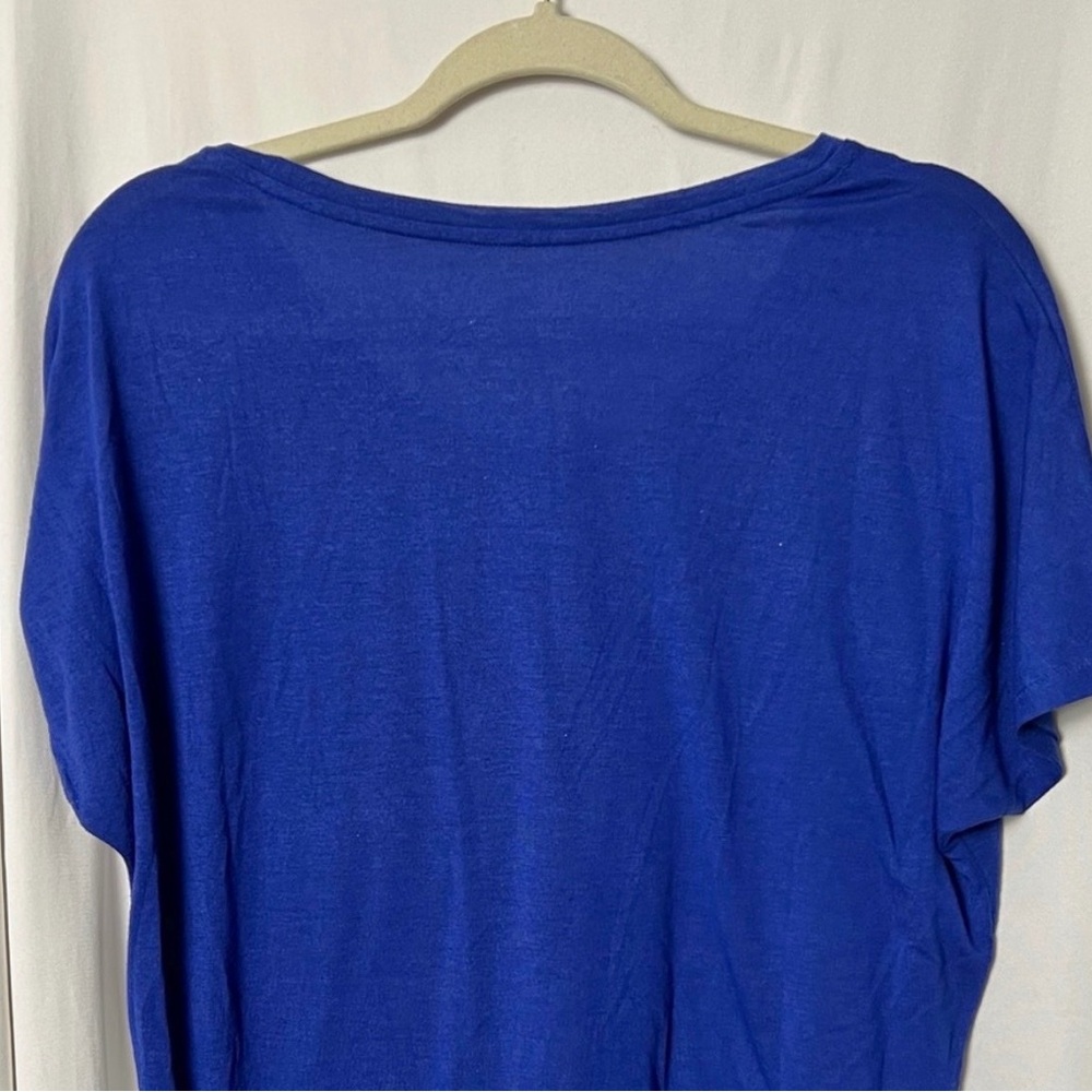 Nike Dri-Fit Blue Loose Fit Tee Shirt Size Medium - Picture 5 of 8